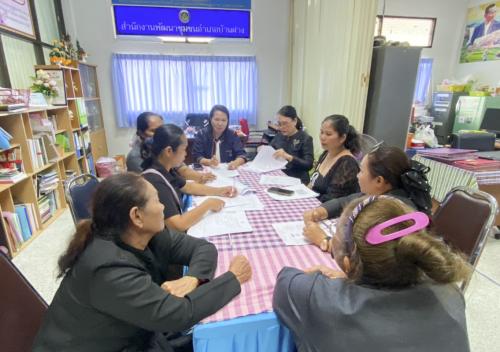 พช.บ้านฝาง : จัดทำสัญญาเงินทุนหมุนเวียนกองทุนพัฒนาบทบาทสตรี สนับสนุนกลุ่มสตรีสร้างอาชีพและรายได้
