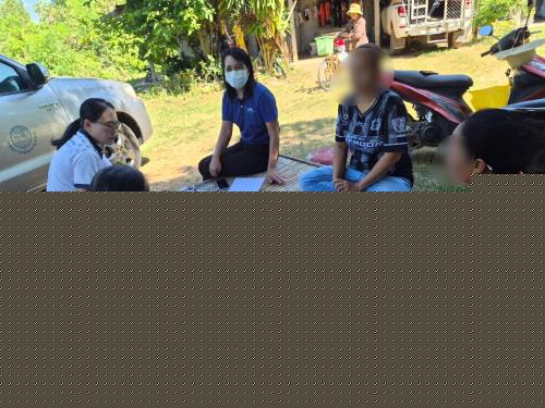 พช.บ้านฝาง : ลงพื้นที่ติดตามลูกหนี้กองทุนพัฒนาบทบาทสตรี
